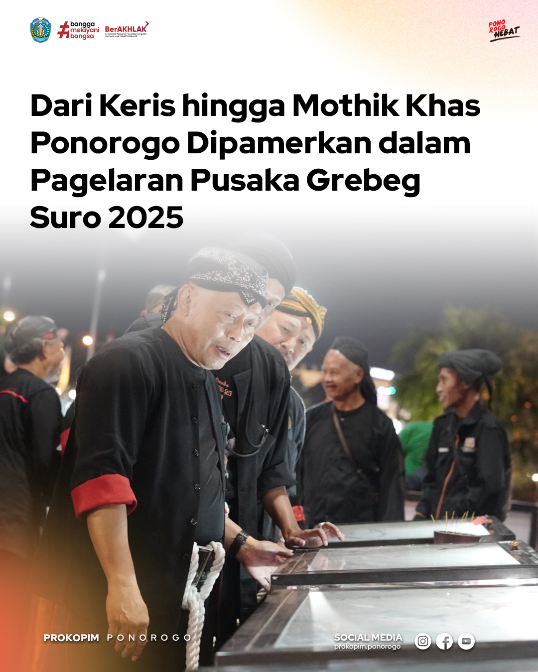 Grebeg Suro 2025: Pameran Pusaka dan Ekonomi Kreatif di Ponorogo