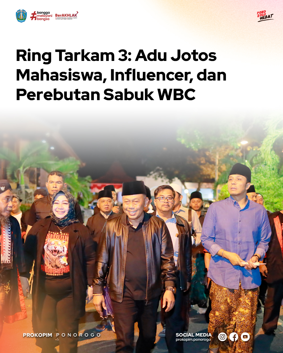 Ring Tarkam 3: Acara Budaya dan Pertandingan Tinju di Ponorogo
