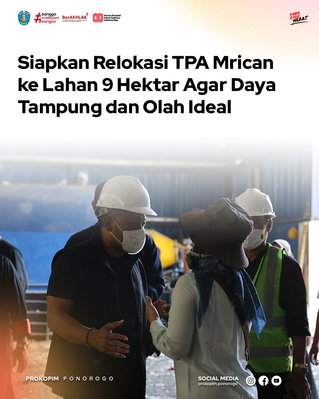 Pemerintah Ponorogo Akan Relokasi Tempat Pembuangan Akhir Sampah ke Lahan Baru yang Lebih Luas