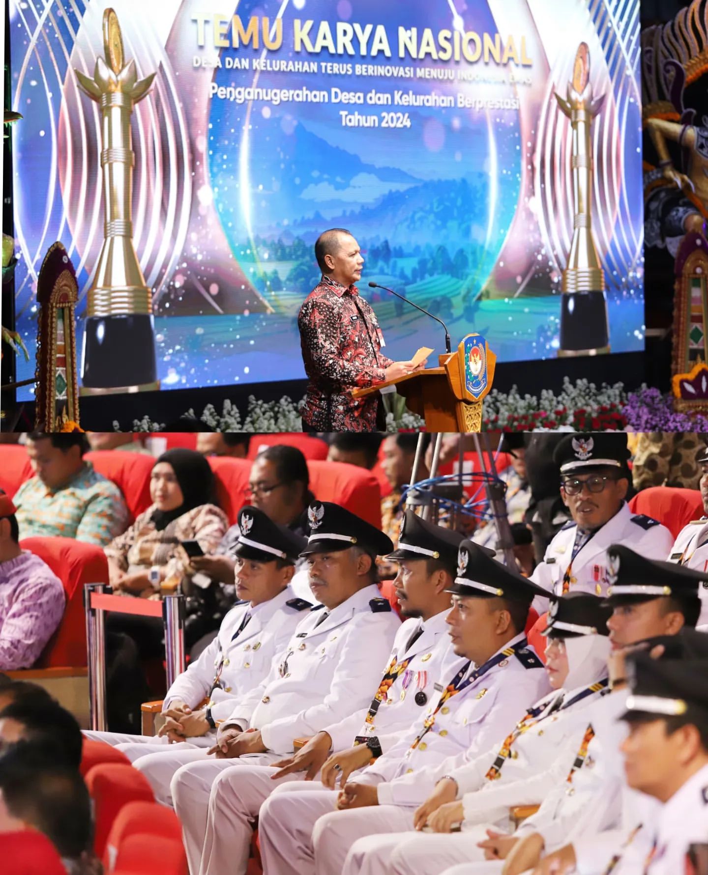 Pj. Wali Kota Batu Raih Penghargaan Upakarya Wanua Nugraha 2024