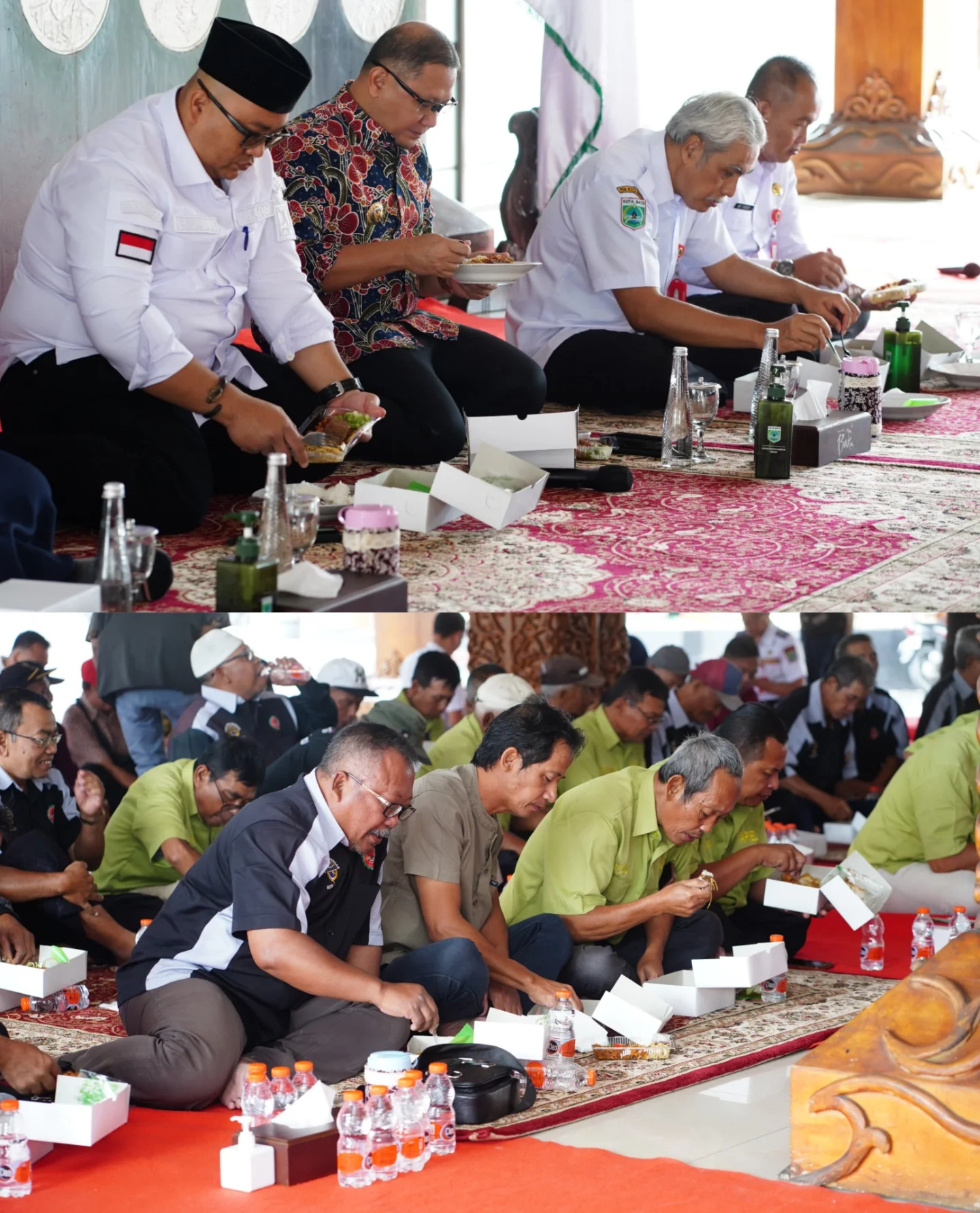Sarapan Pagi Bersama Sopir Angkutan Pelajar Gratis di Kota Batu