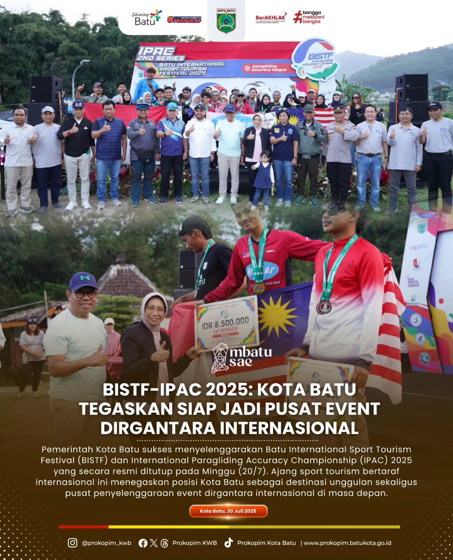 BISTF-IPAC 2025: Kota Batu Siap Jadi Pusat Event Dirgantara Internasional