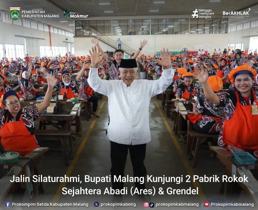 Bupati Malang Kunjungi Pabrik Rokok untuk Jalin Silaturahmi