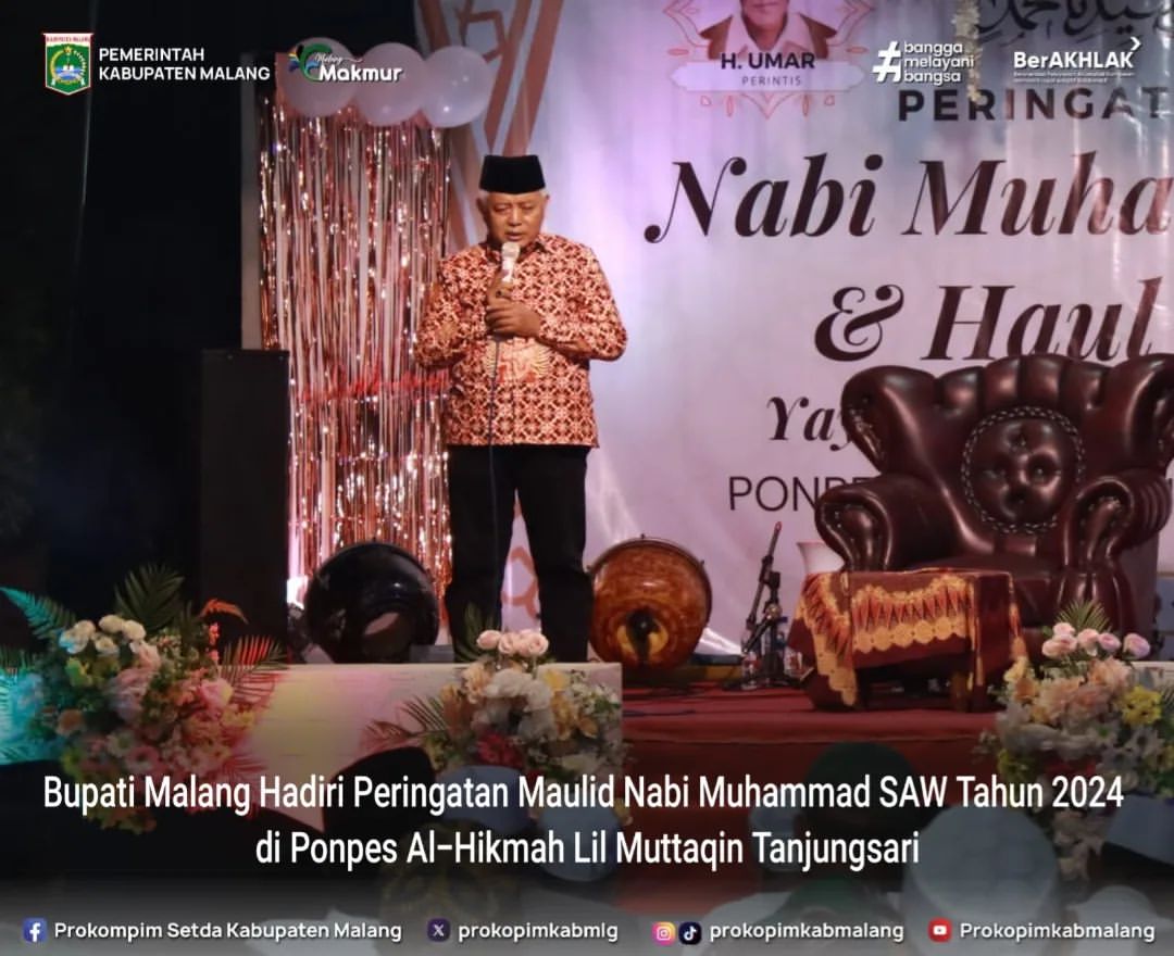 Peringatan Maulid Nabi Muhammad SAW di Bululawang