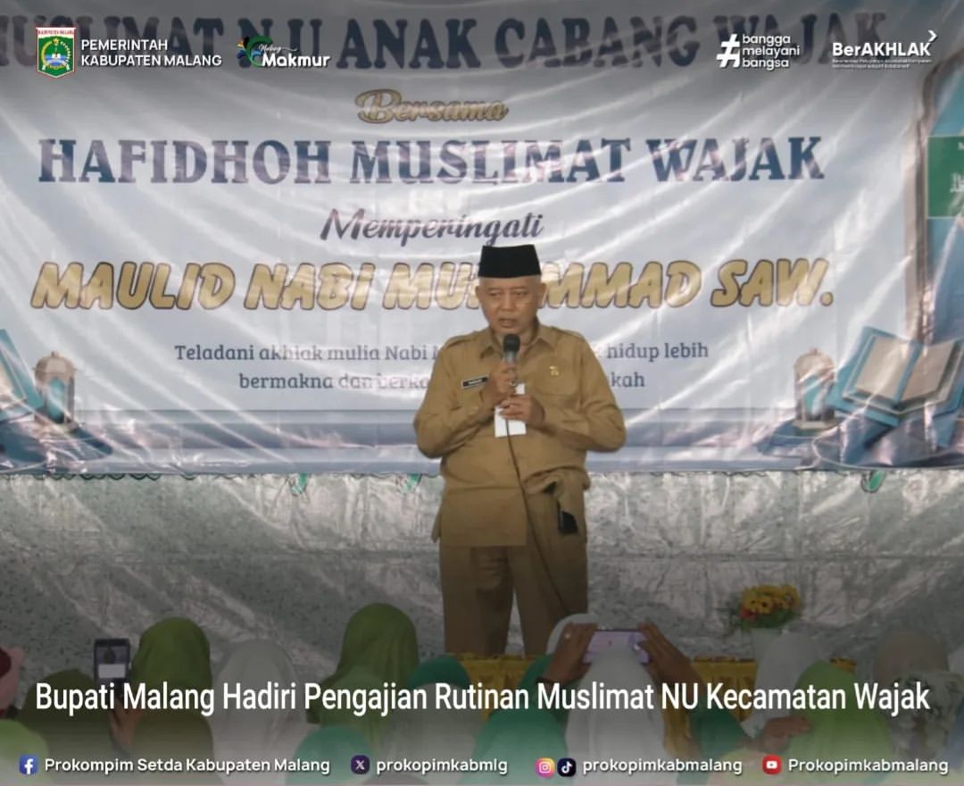 Peringatan Maulid Nabi Muhammad SAW di Kecamatan Wajak
