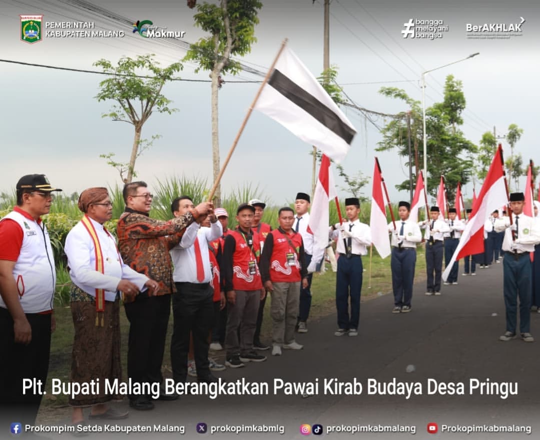 Pawai Kirab Budaya Meriah Dalam Memperingati HUT ke-79 Kemerdekaan RI