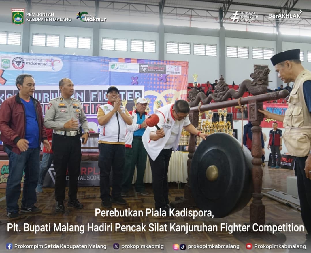 Kejuaraan Pencak Silat Kanjuruhan Fighter Competition Digelar di Kepanjen