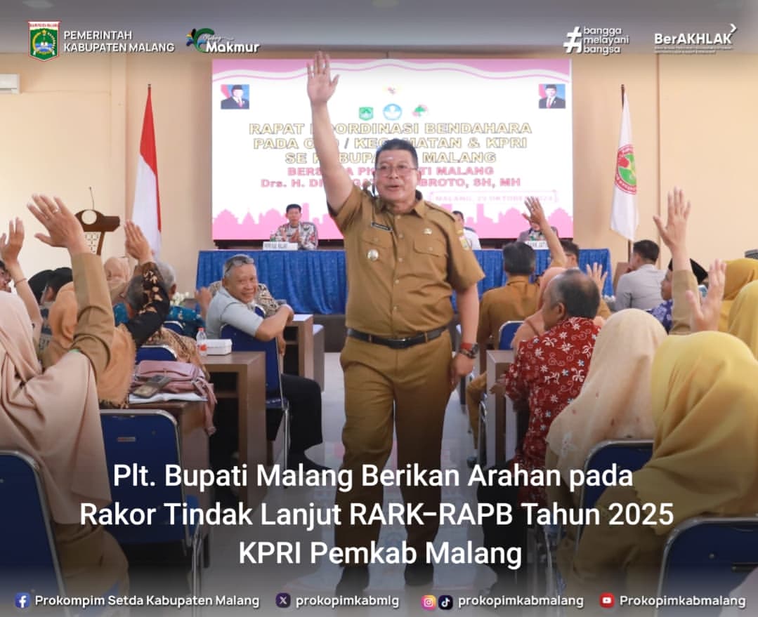 Rapat Koordinasi Tindak Lanjut KPRI Kabupaten Malang Tahun 2025