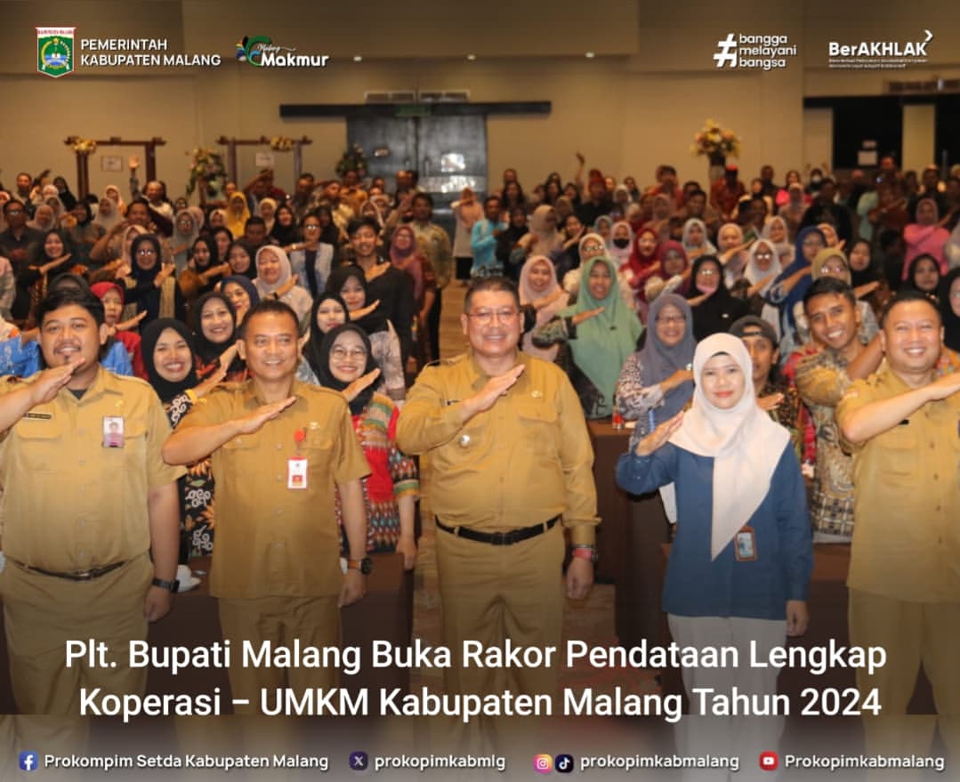 Rapat Koordinasi Pendataan Koperasi dan UMKM di Kabupaten Malang