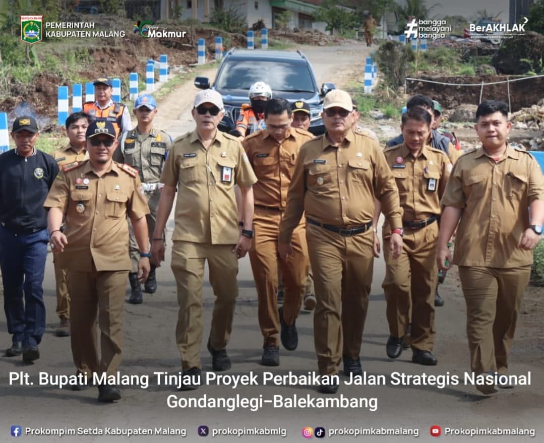 Pembangunan Jalan Nasional Gondanglegi - Balekambang Dimulai