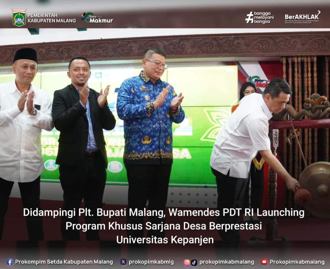 Program Khusus Sarjana Desa Berprestasi Diluncurkan di Malang
