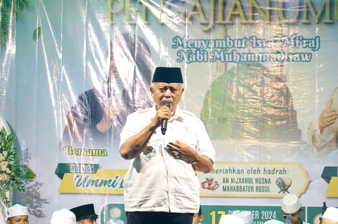 Pengajian Umum dalam Rangka Isra� Mi�raj di Donomulyo