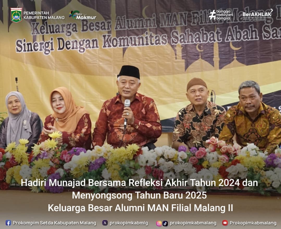 Acara Munajad Bersama di Turen Dukung Persatuan dan Kebersamaan
