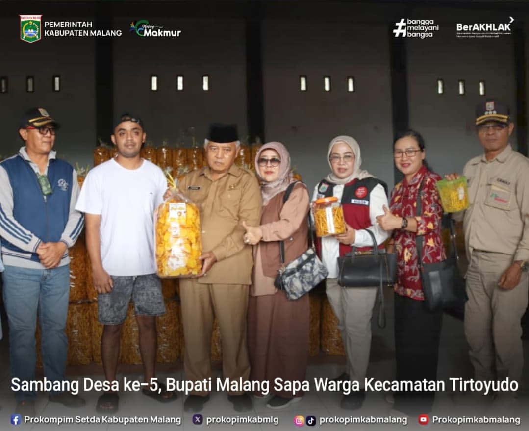 Bupati Malang Laksanakan Program Sambang Desa di Tirtoyudo