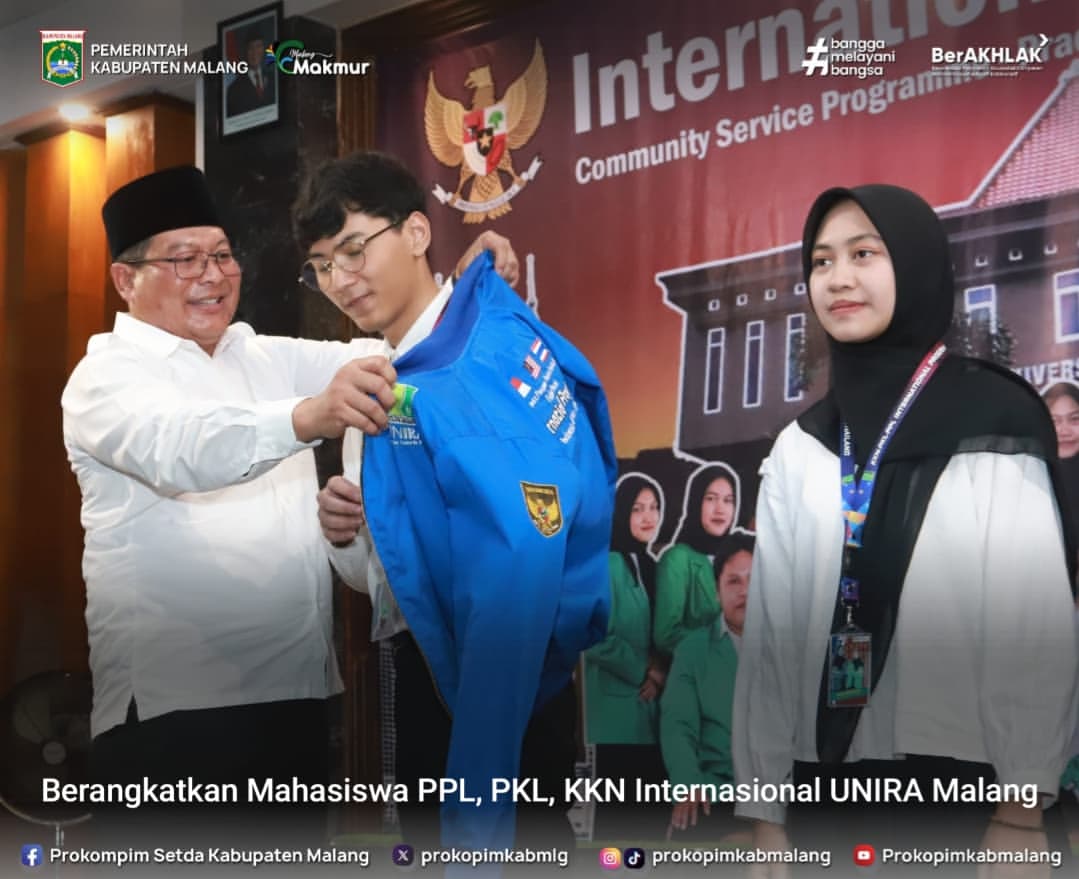 Mahasiswa Malang Diberangkatkan untuk KKN Internasional ke Thailand dan Malaysia