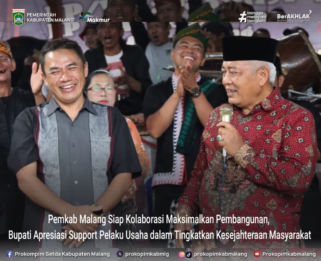 Bupati Malang Apresiasi Dukungan Pemuda dalam Pembangunan Desa