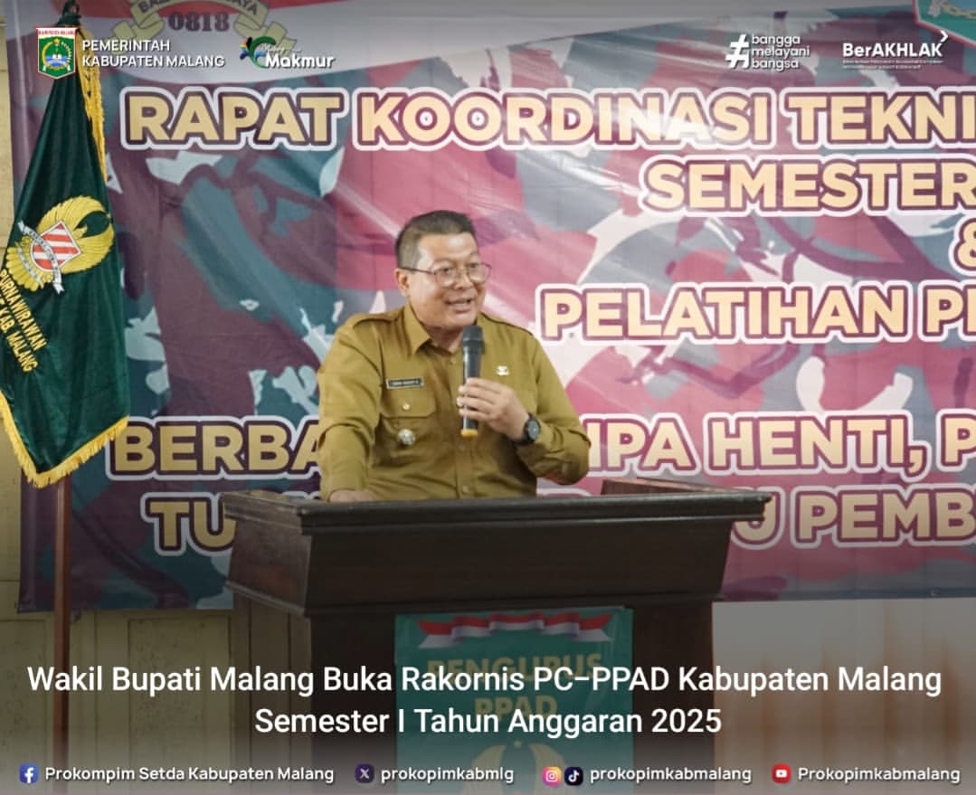 Rapat Koordinasi Teknis dan Pelatihan Pertukangan di Kabupaten Malang