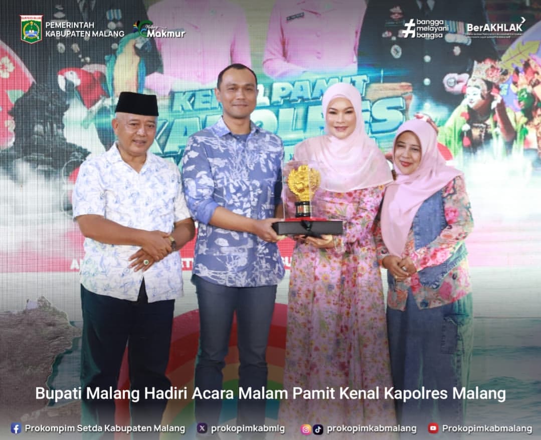 Malang Rayakan Serah Terima Jabatan Kapolres