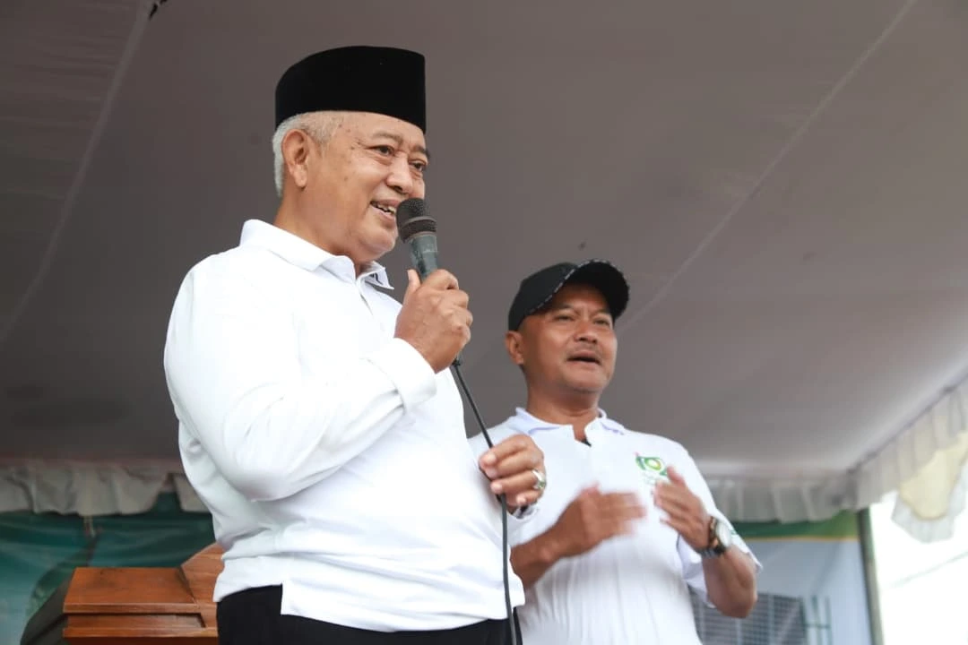 Jalan Sehat Rayakan Harlah ke 102 NU dan Isro' Mi'roj di Dampit