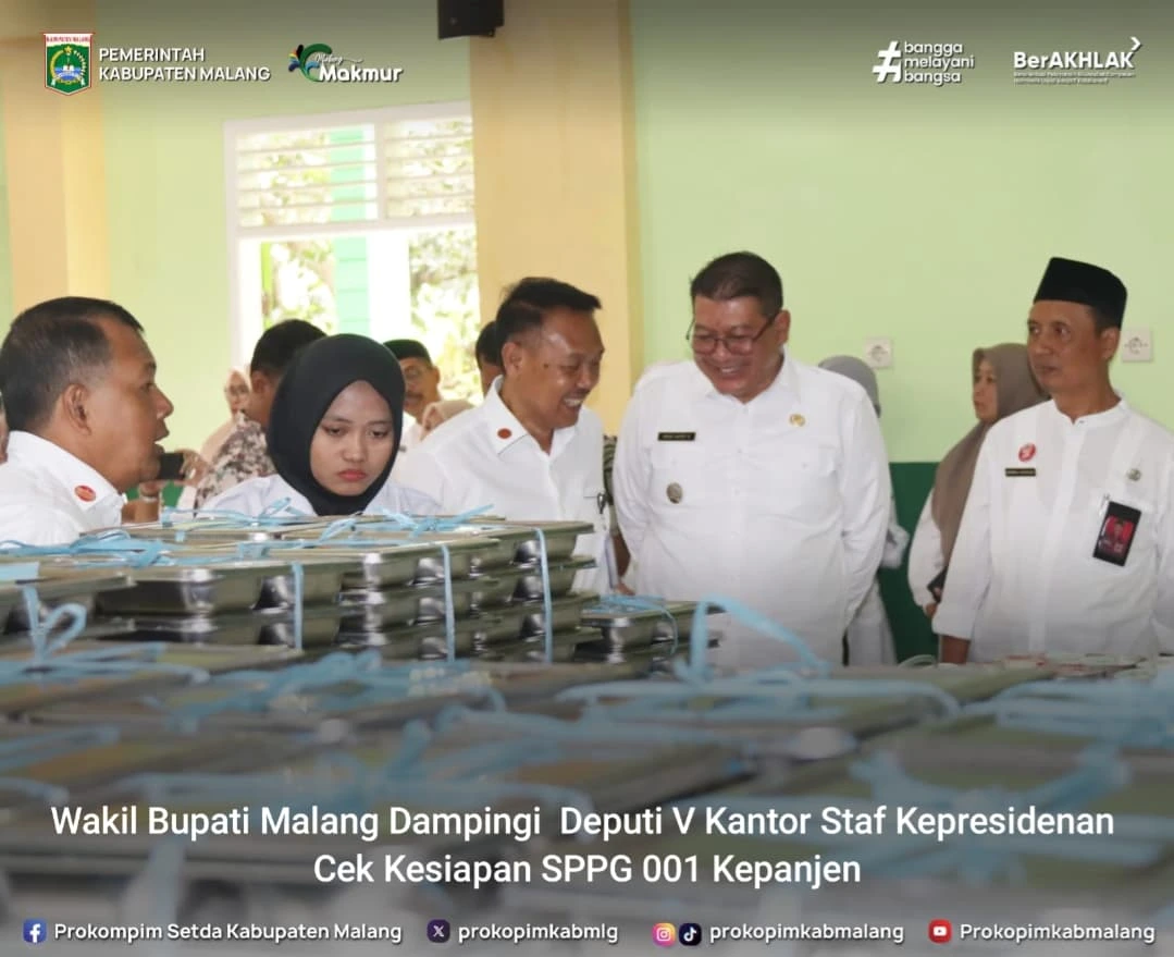 Kunjungan Kerja Deputi KSP RI ke Unit SPPG di Kepanjen