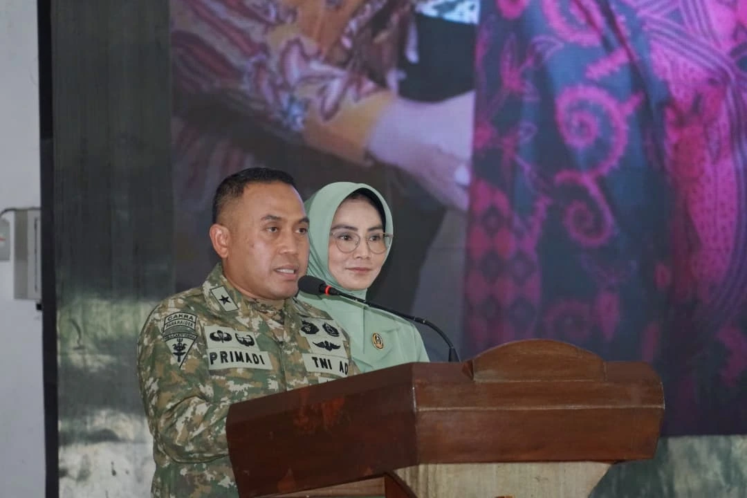 Pelepasan dan Sambut Pejabat Baru di Divisi Infanteri 2 Kostrad