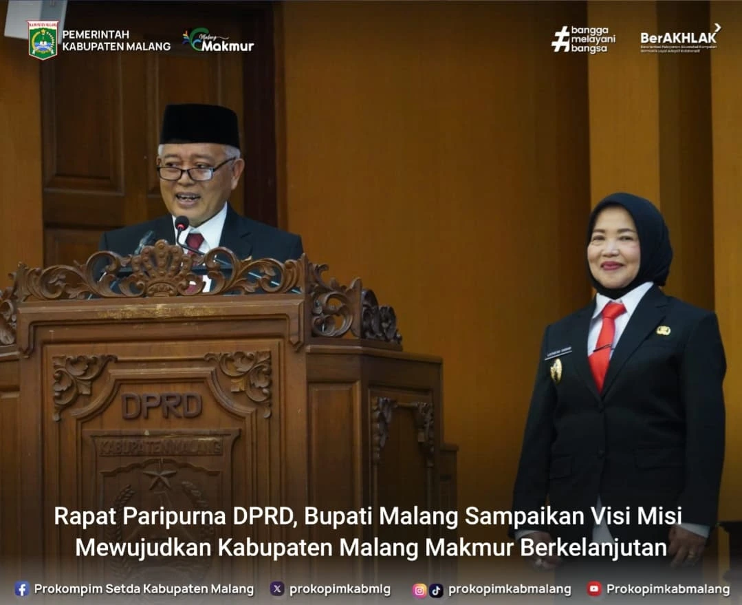 Pidato Visi Misi Bupati Malang untuk Mewujudkan Kabupaten Makmur Berkelanjutan