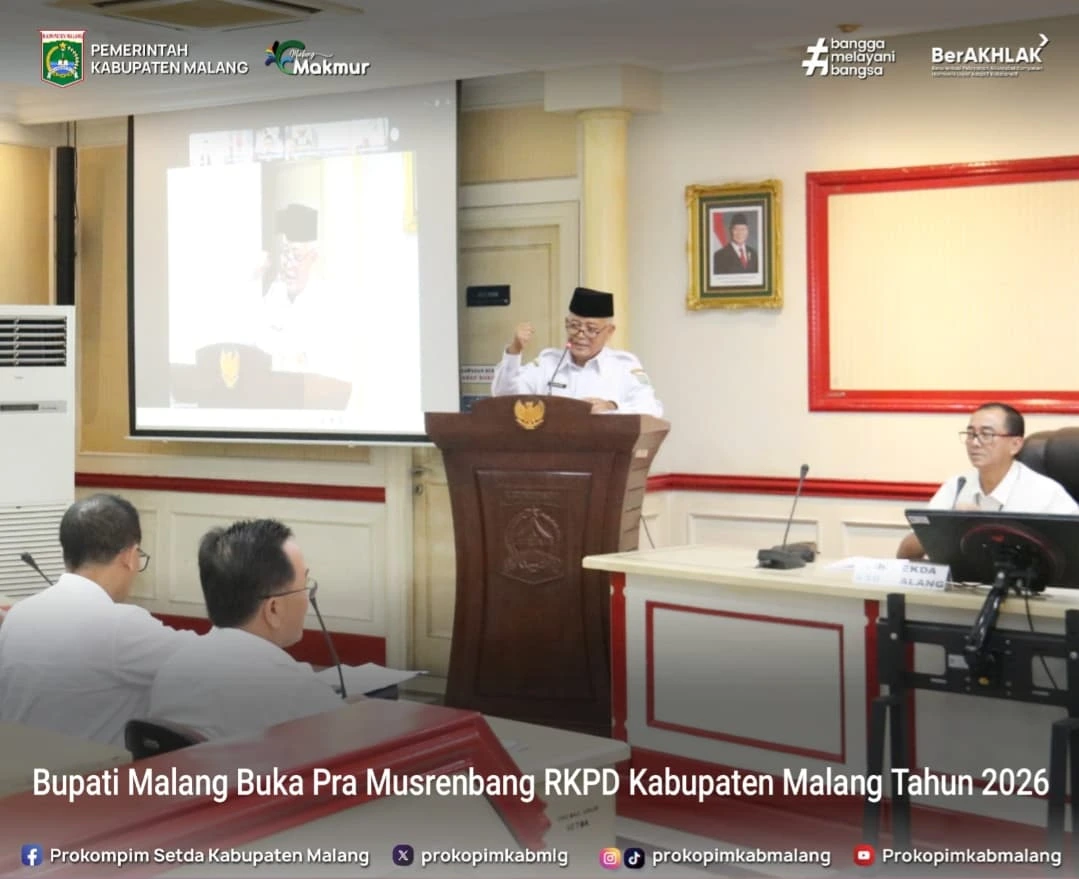 Bupati Malang Buka Forum Perangkat Daerah untuk Penyusunan RKPD 2026