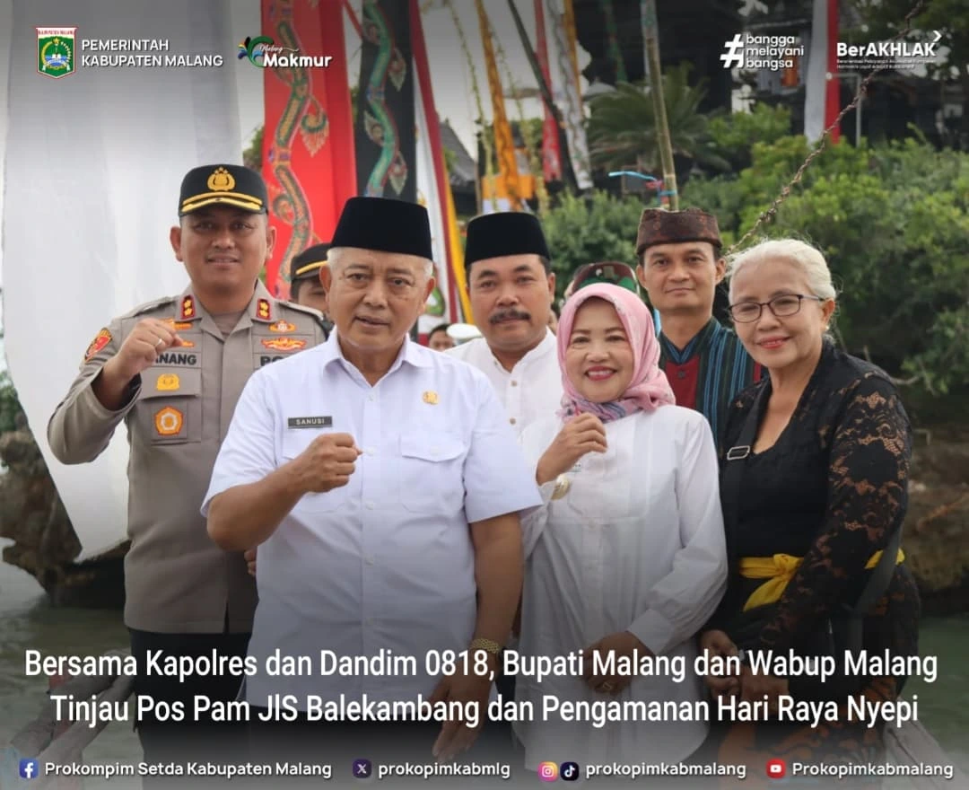 Kunjungan Bupati Malang di Kecamatan Bantur Menjelang Hari Raya