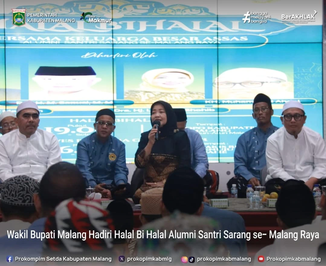 Halal Bi Halal Alumni Santri Sarang Se-Malang Raya Digelar
