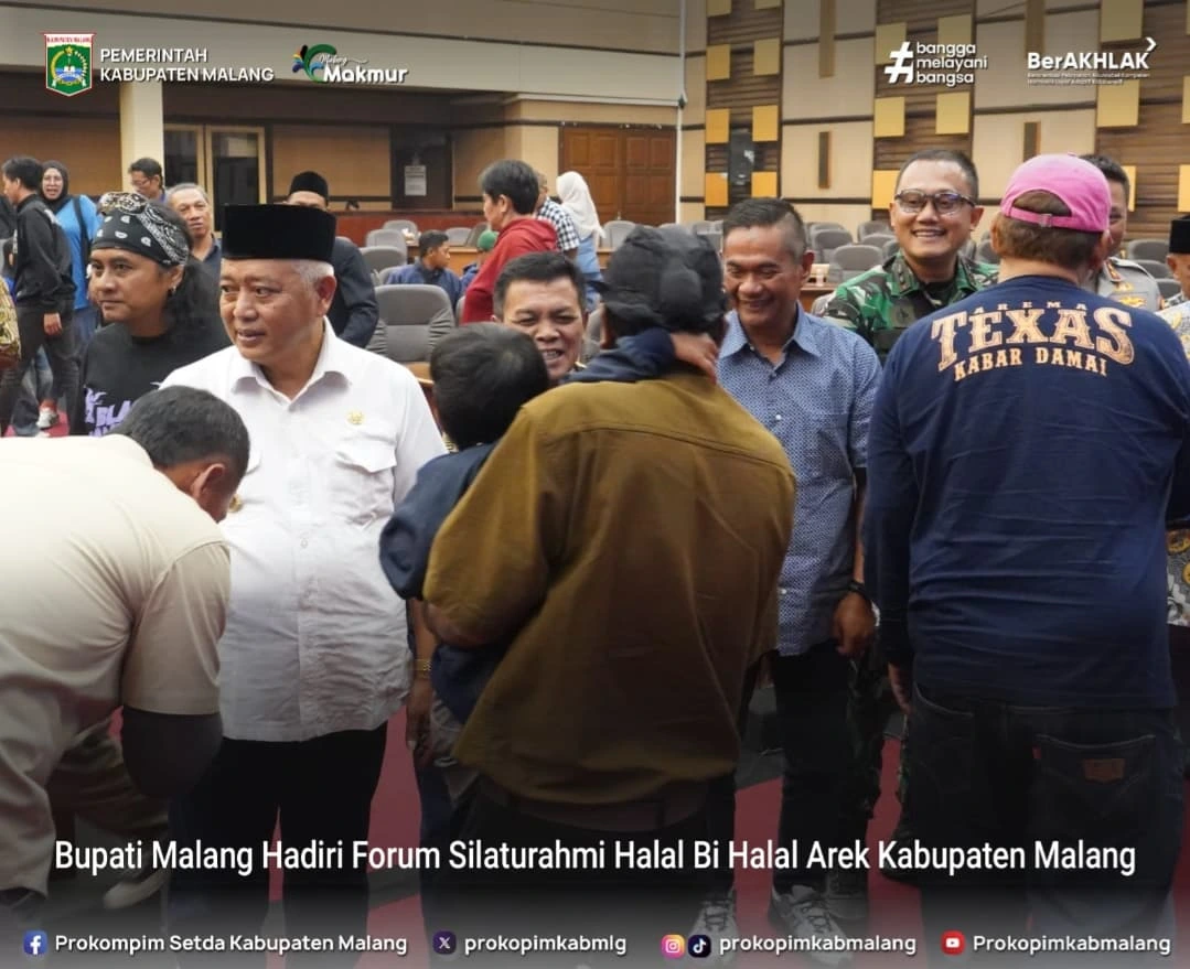 Bupati Malang Hadiri Forum Silaturahmi Halal Bi Halal