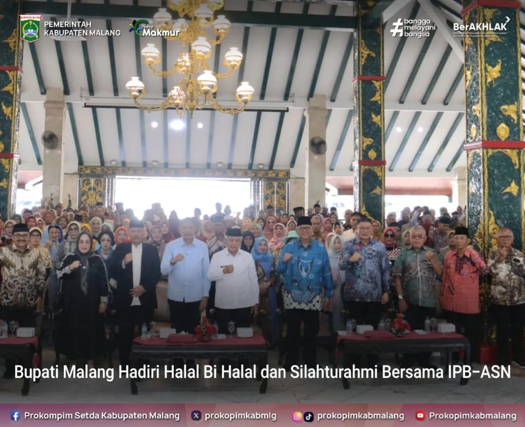Halal Bi Halal Bersama Mantan Pejabat di Kabupaten Malang