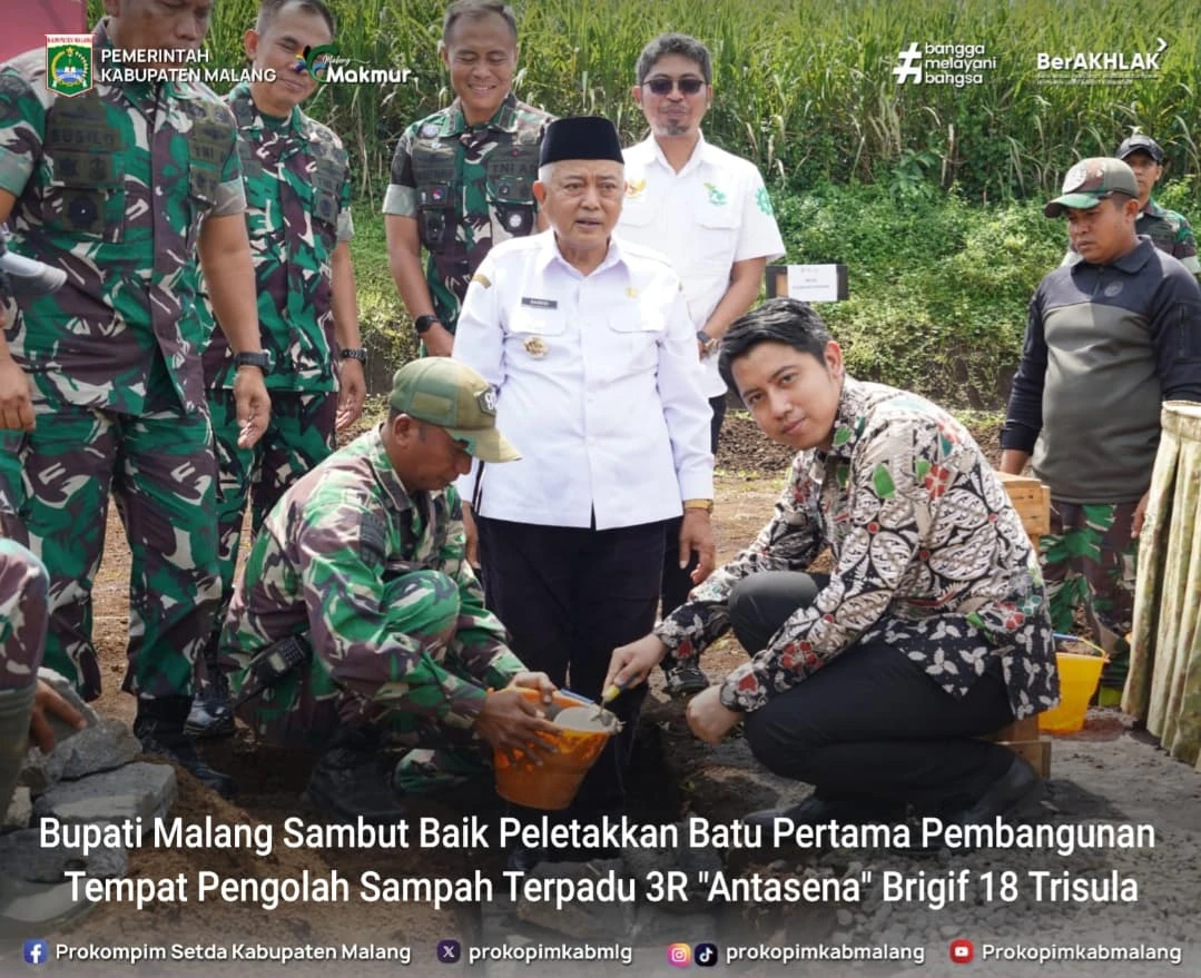 Pembangunan Tempat Pengolahan Sampah Terpadu di Jabung Dimulai