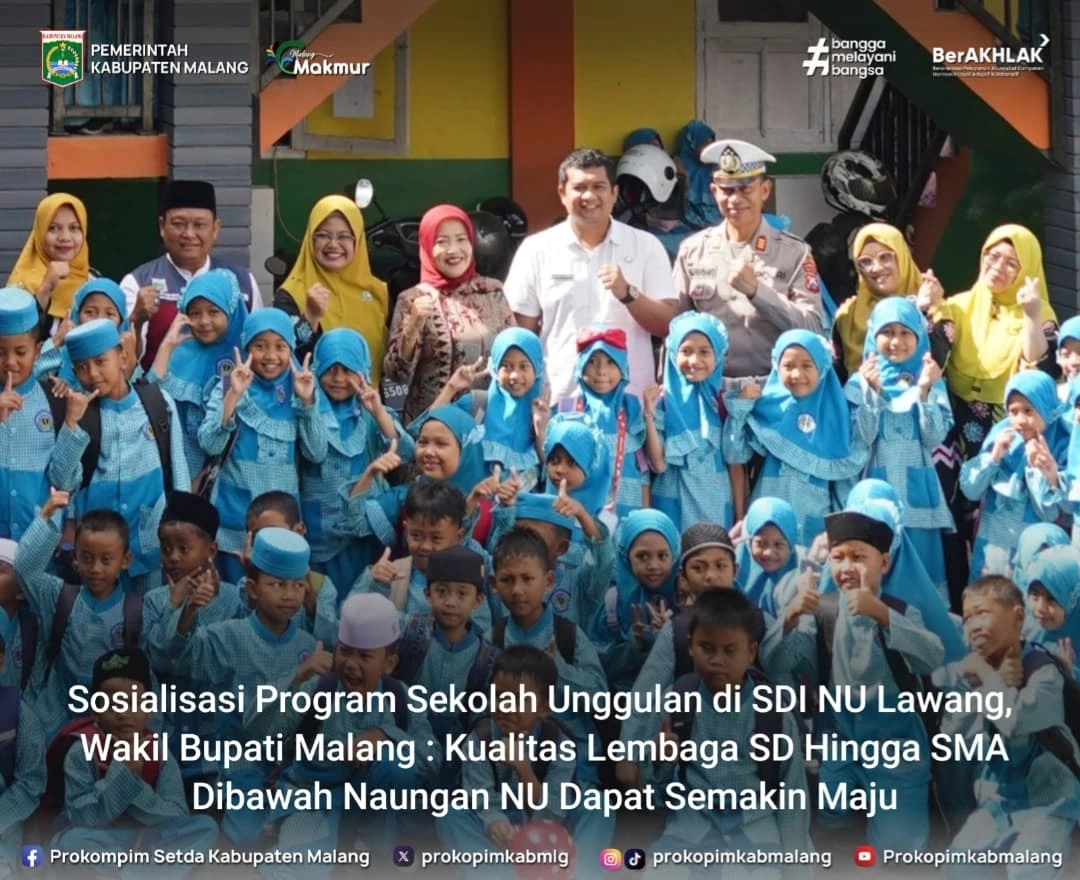 Sosialisasi Program Sekolah Unggulan di SD Islam NU Lawang
