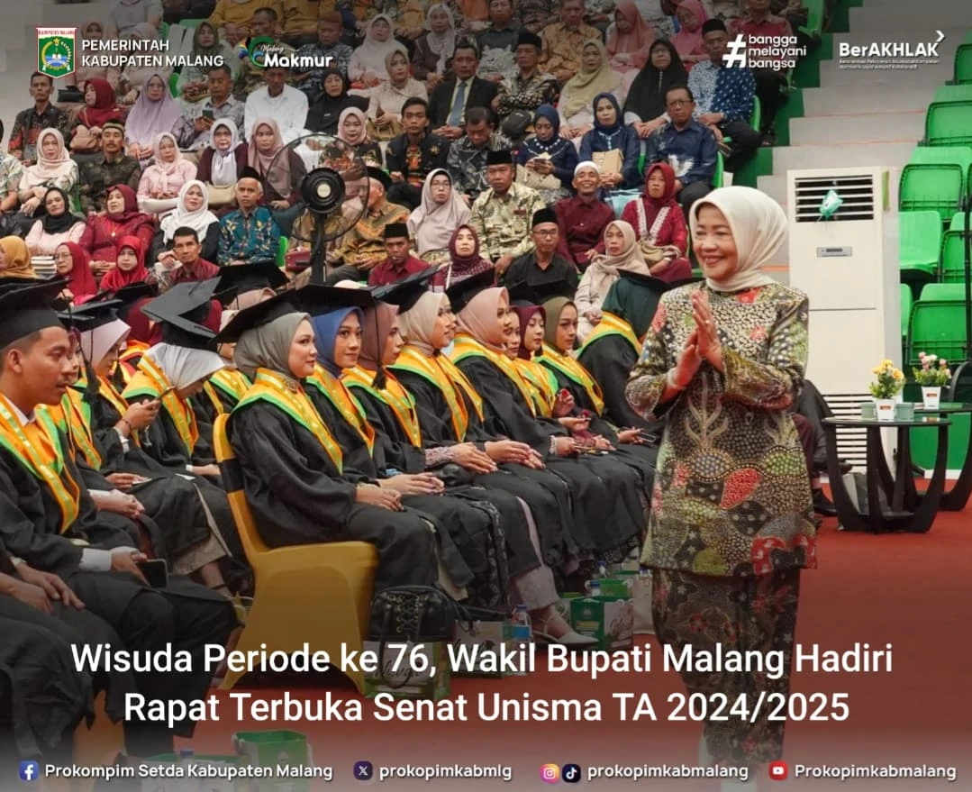 Wisuda ke-76 Universitas Islam Malang: 715 Lulusan Siap Menuju Tantangan Baru