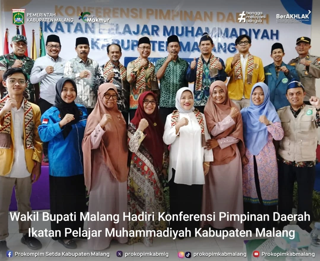 Wakil Bupati Malang Hadiri Konferensi Ikatan Pelajar Muhammadiyah di Turen