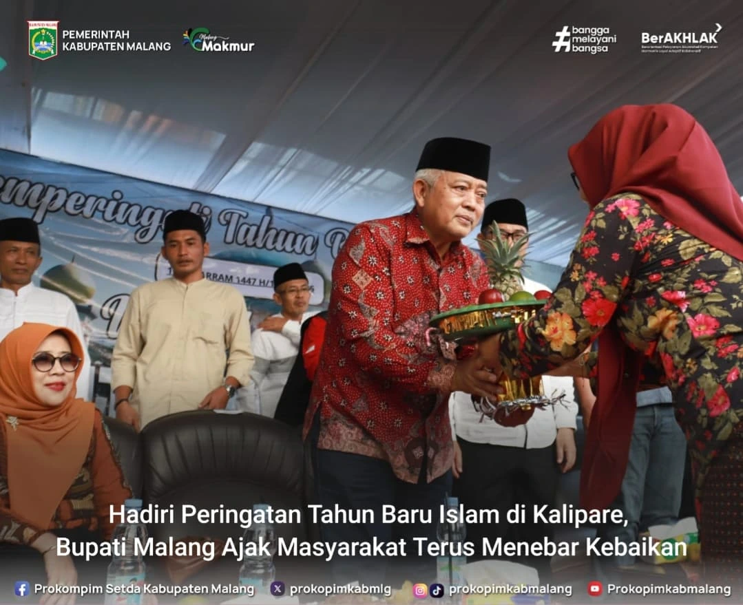 Peringatan Tahun Baru Islam 1447 H Di Kalipare: Mengajak Masyarakat Berbuat Baik