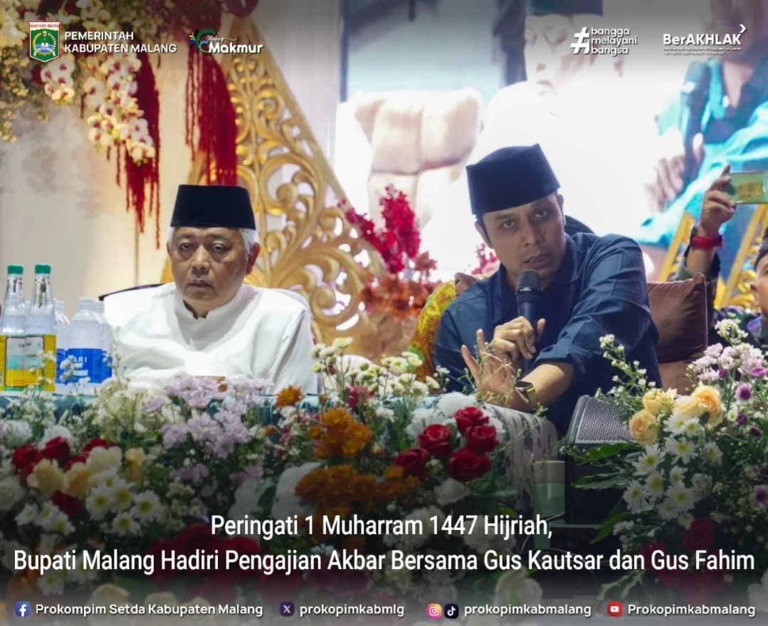 Pengajian Akbar Memperingati 1 Muharram 1447 Hijriah di Gondanglegi