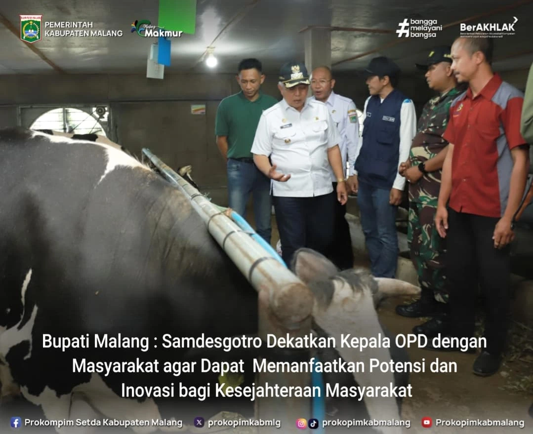 Perkuat Kesejahteraan Desa melalui Sambang Desa di Pakisaji