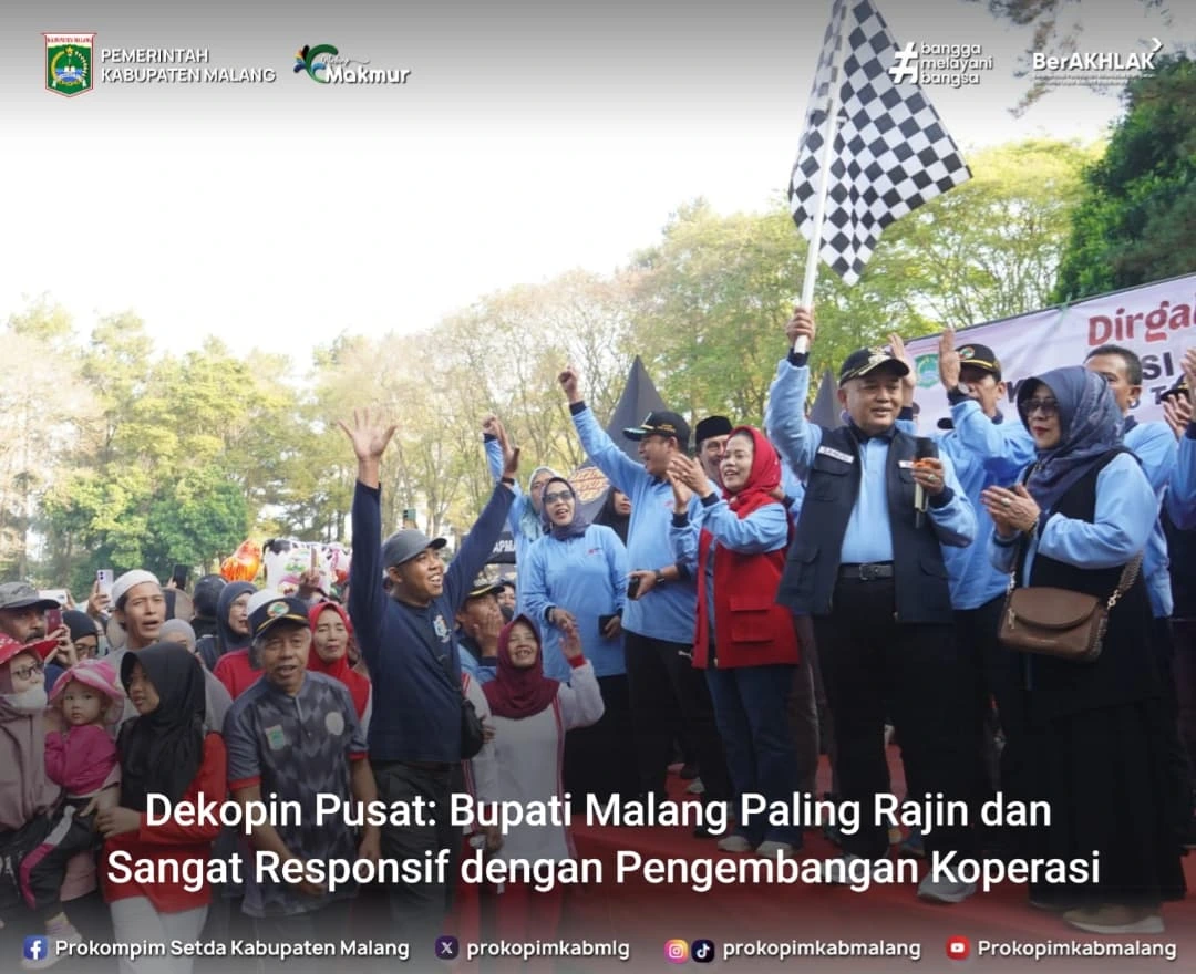 Peringatan Hari Koperasi ke-78 Marak di Kabupaten Malang