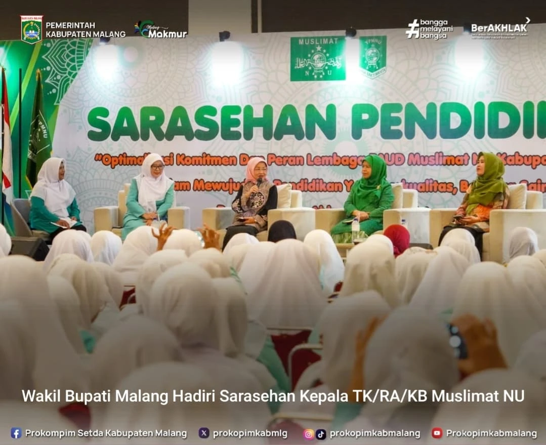 Wakil Bupati Malang Berikan Semangat untuk Kepala TK dan RA dalam Meningkatkan Pendidikan Berkualitas