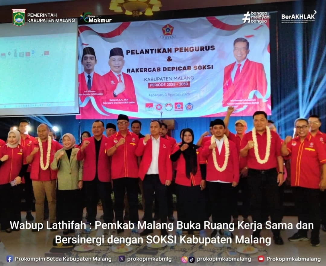 Sentral Organisasi Karyawan Swadiri Indonesia (SOKSI) Kabupaten Malang Tingkatkan Kerja Sama Demi Pembangunan Berkelanjutan