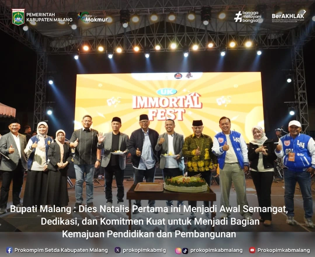 Perayaan Ulang Tahun Pertama Universitas Kepanjen Menjadi Momentum Semangat Pendidikan di Malang
