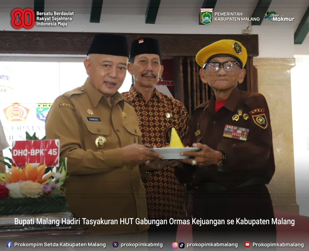 Perayaan HUT Gabungan Ormas Kejuangan di Kabupaten Malang Tingkatkan Semangat Patriotisme