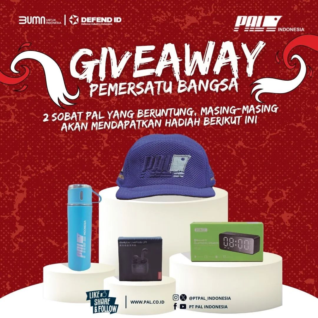 Giveaway Spesial Menyambut Hari Kemerdekaan RI ke-79