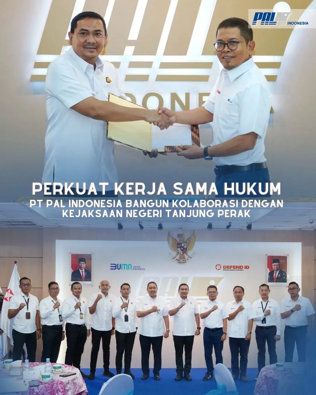 PT PAL Indonesia Berkolaborasi dengan Kejaksaan Negeri Tanjung Perak untuk Memperkuat Kerja Sama Hukum