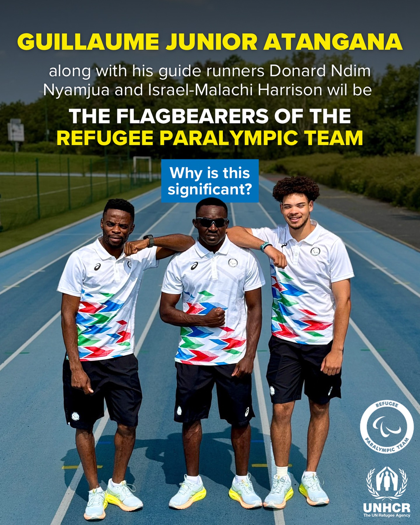 Guillaume Junior Atangana Memimpin Tim Paralimpik Pengungsi di Paris 2024