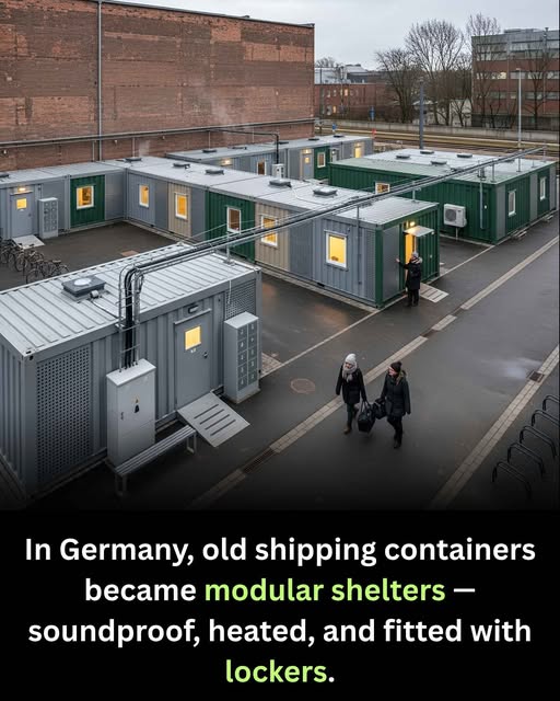 Inovasi Jerman: Kontainer Bekas Jadi Tempat Perlindungan yang Nyaman