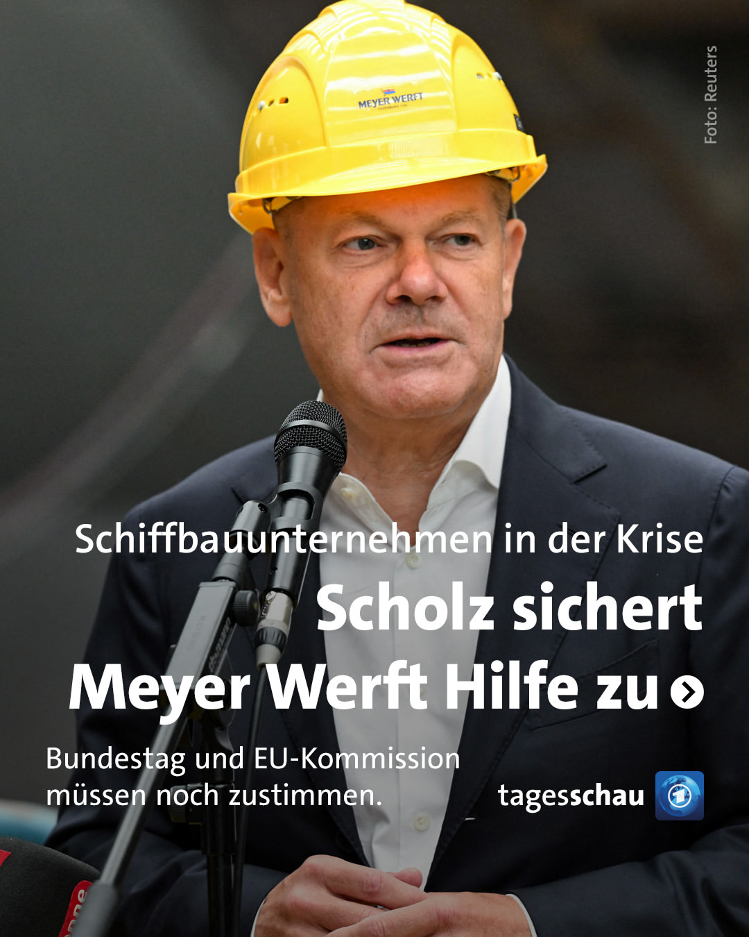 Dukungan dari Pemerintah Jerman untuk Meyer Werft