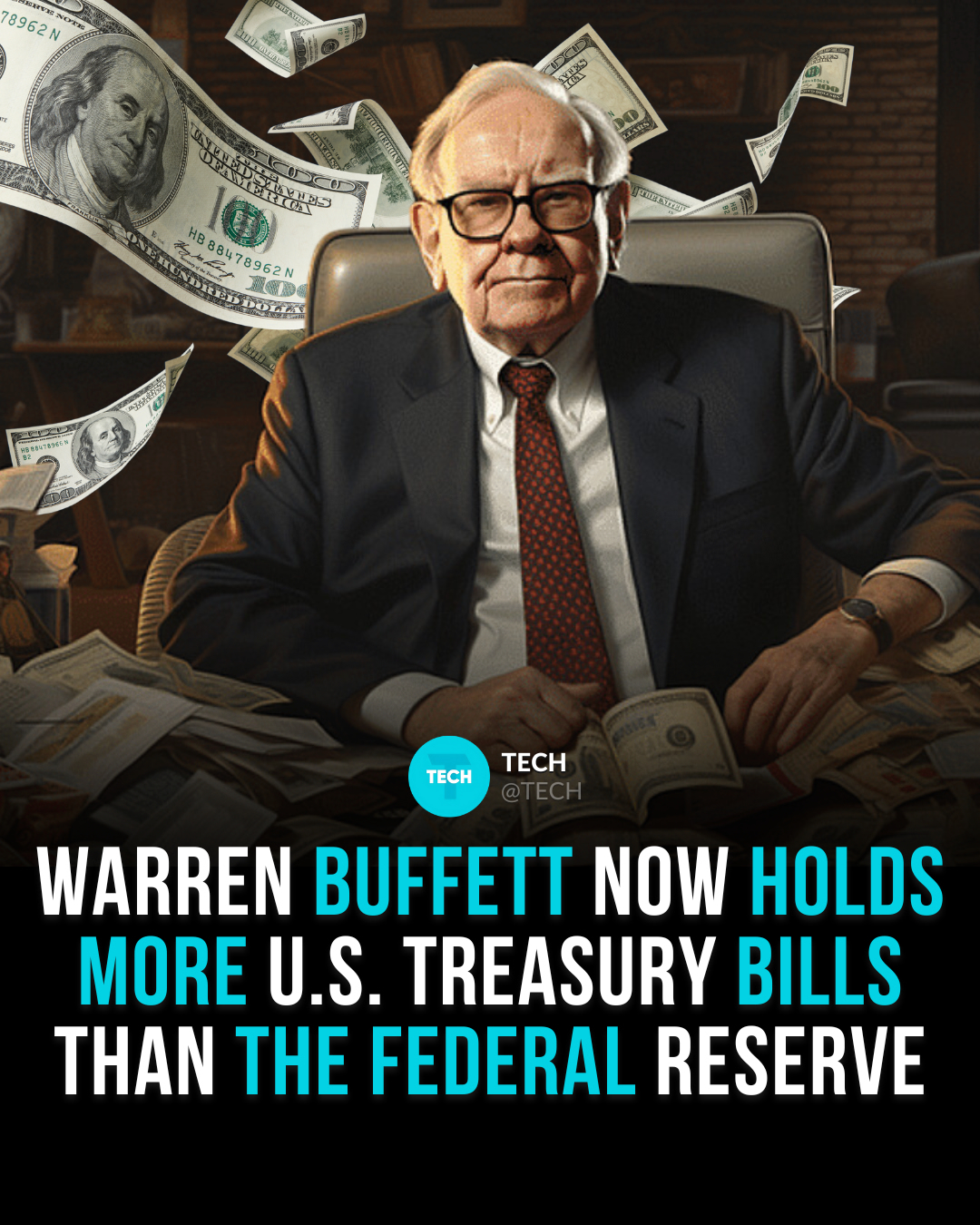 Berkshire Hathaway Miliki $234,6 Miliar dalam Obligasi Pemerintah AS